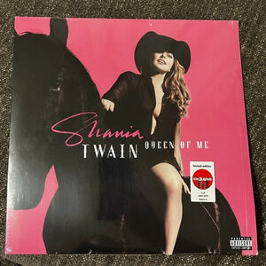 NWT Shania Twain: Queen Of Me Target Exclusive Neon Pink Colored Vinyl 1LP Album